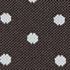 bretels bruin met witte polkadots