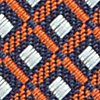 stropdas patroon oranje wit