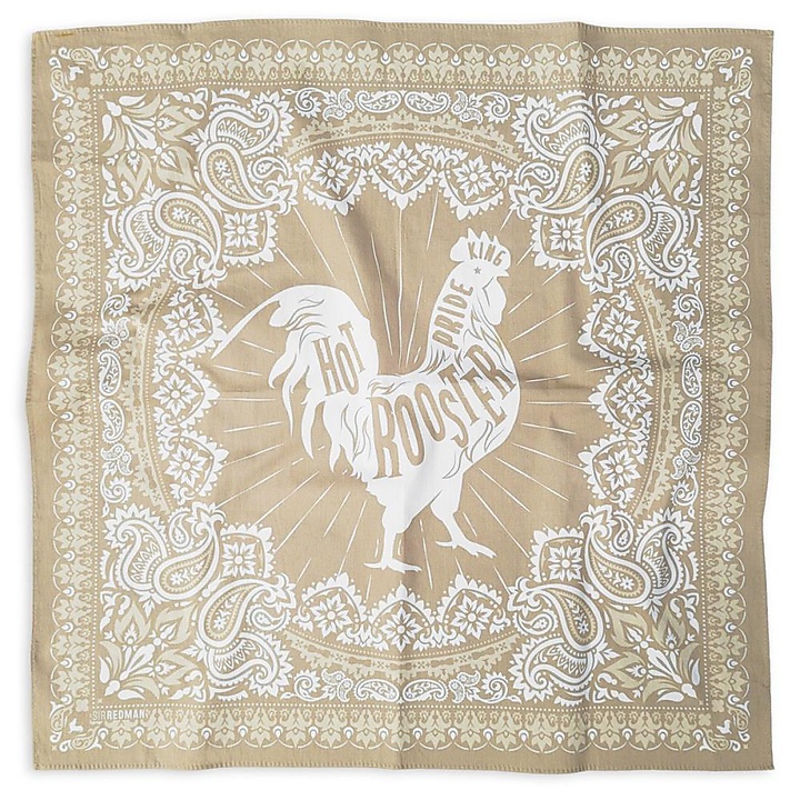 Bandana Rooster Beige