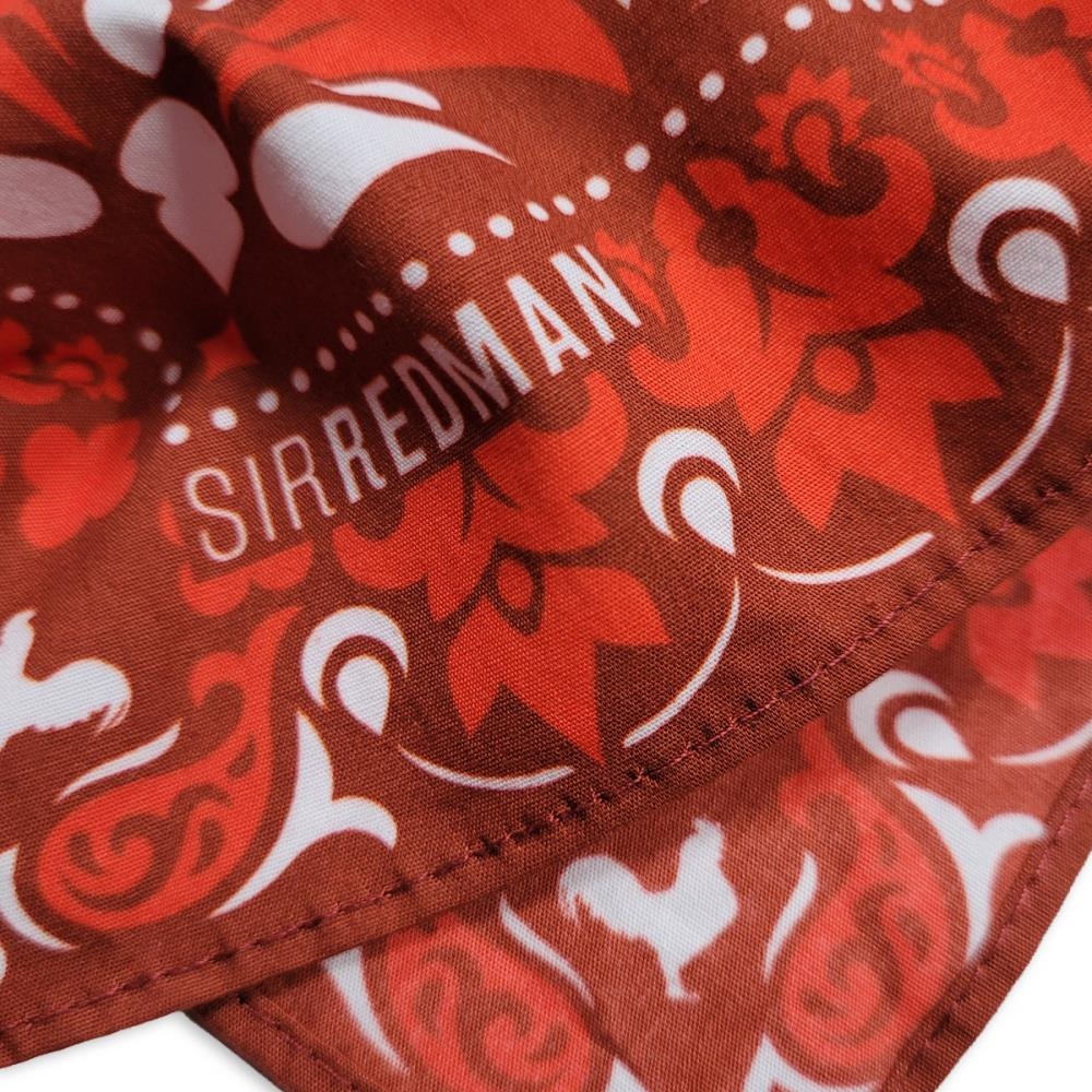 Bandana Rooster Rood - 3