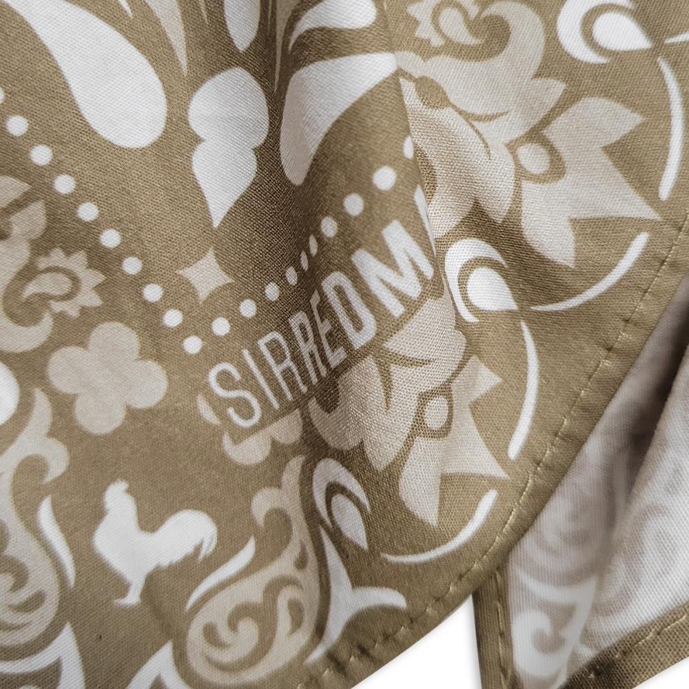 Bandana Rooster Taupe - 3