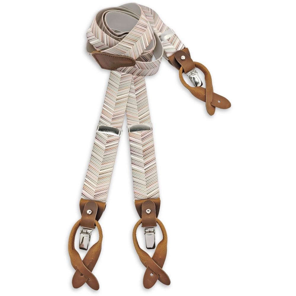 bretels Chevron Dots - 1