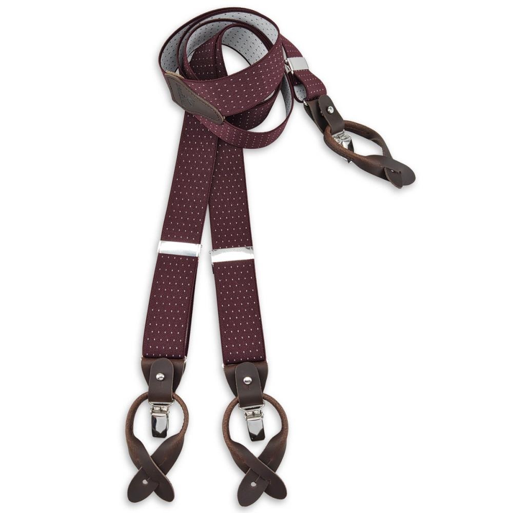 bretels combi pack Mayfair Dots Burgundy - 2