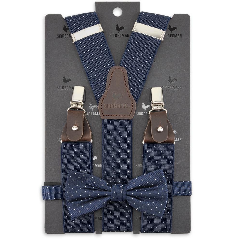 bretels combi pack Mayfair Dots Navy - 1