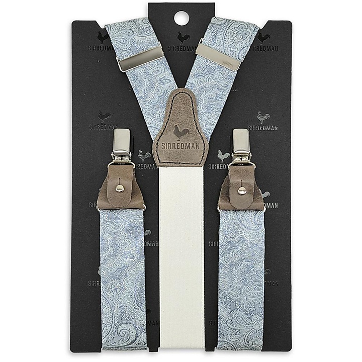bretels Eternal Paisley Light Blue