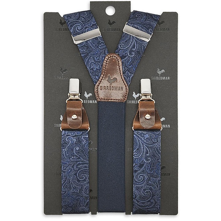 bretels Eternal Paisley Navy