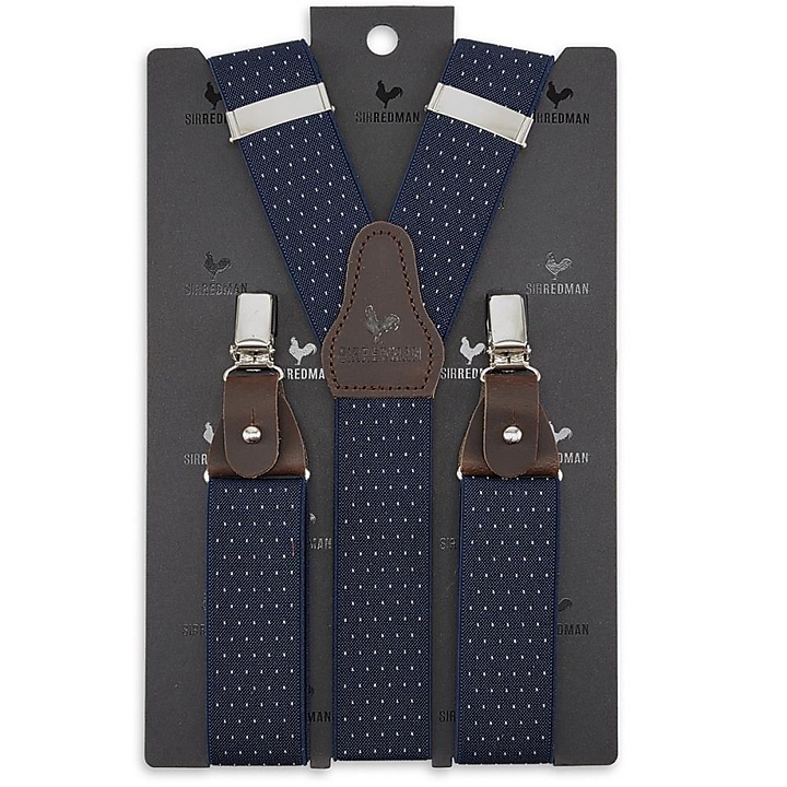 bretels Mayfair Dots Navy