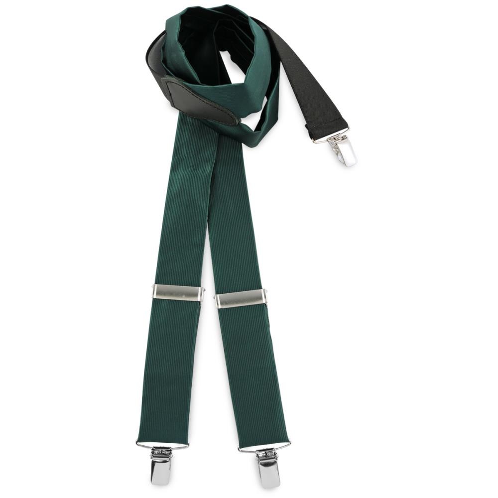 bretels polyester stof flessengroen repp - 1