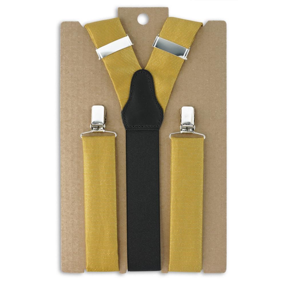 bretels stof goud lurex - 2