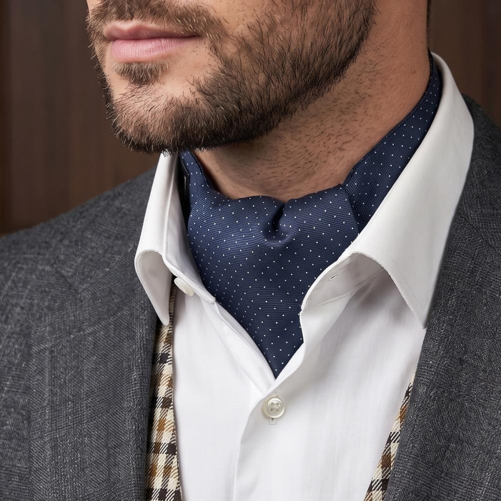 choker Mayfair Dots Navy - 1