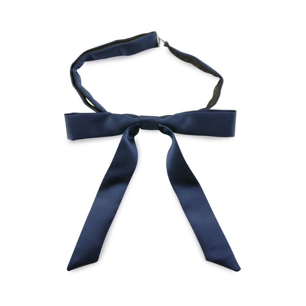 damesstrik Skinny marineblauw - 1