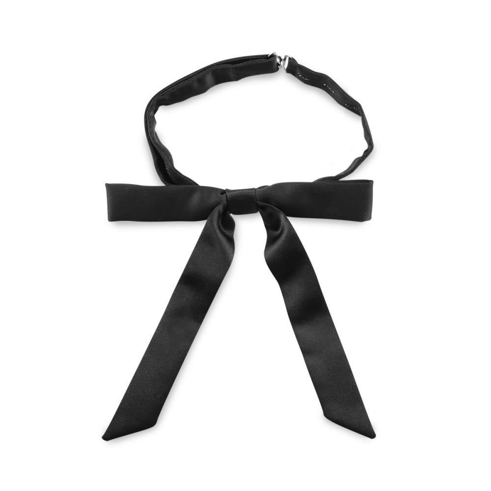 damesstrik Skinny zwart - 1