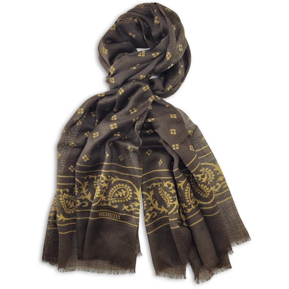 herensjaal Kensington Brown - 1