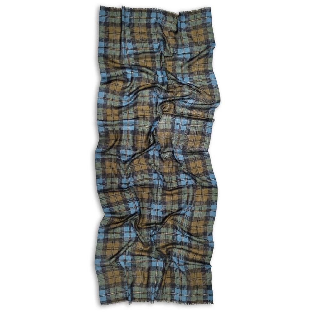 herensjaal Windsor Petrol-Brown - 3
