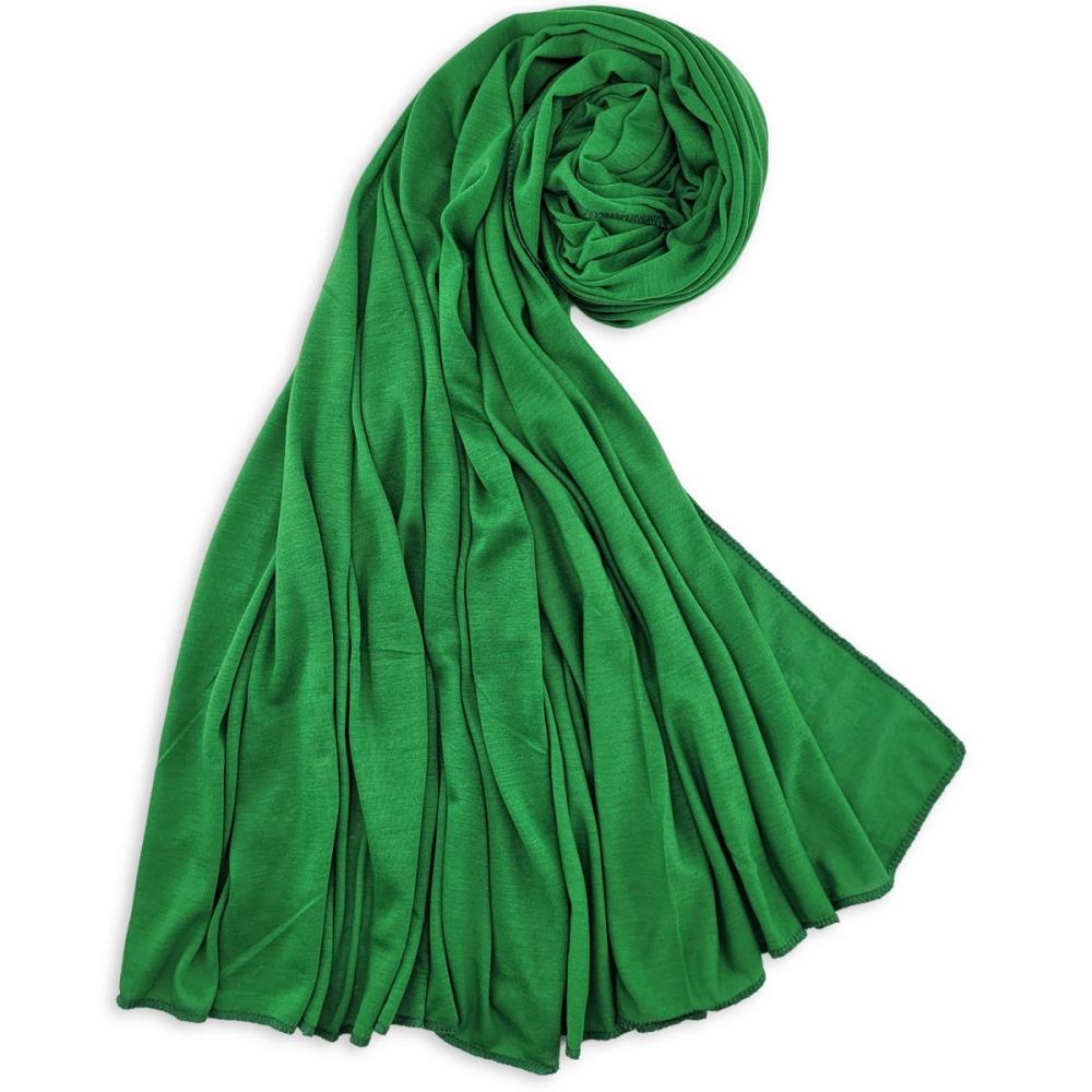 hoofddoek polyester jersey uni groen - 2