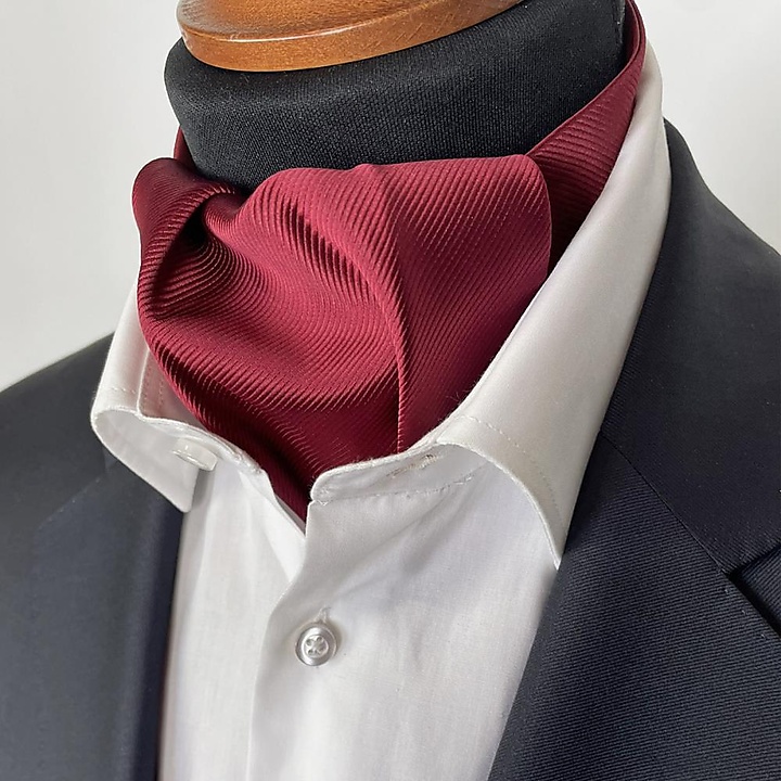 JB Collection choker bordeauxrood repp