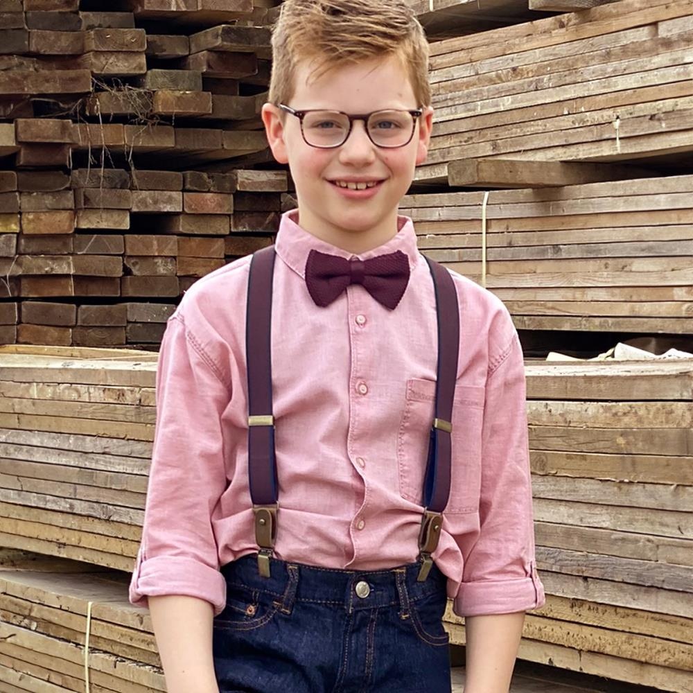 kids bretels combi pack Crushed Berry - 1