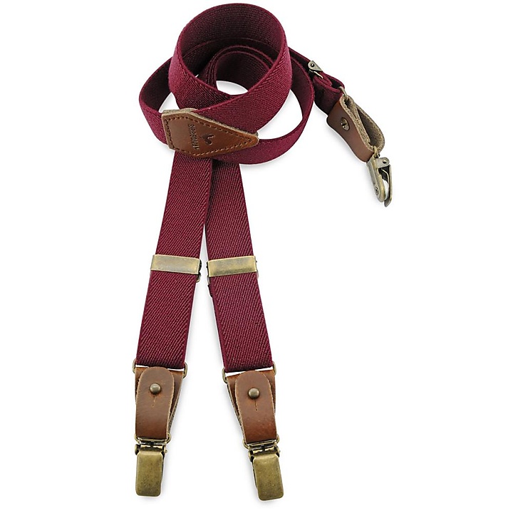 kinderbretels Buck Burgundy