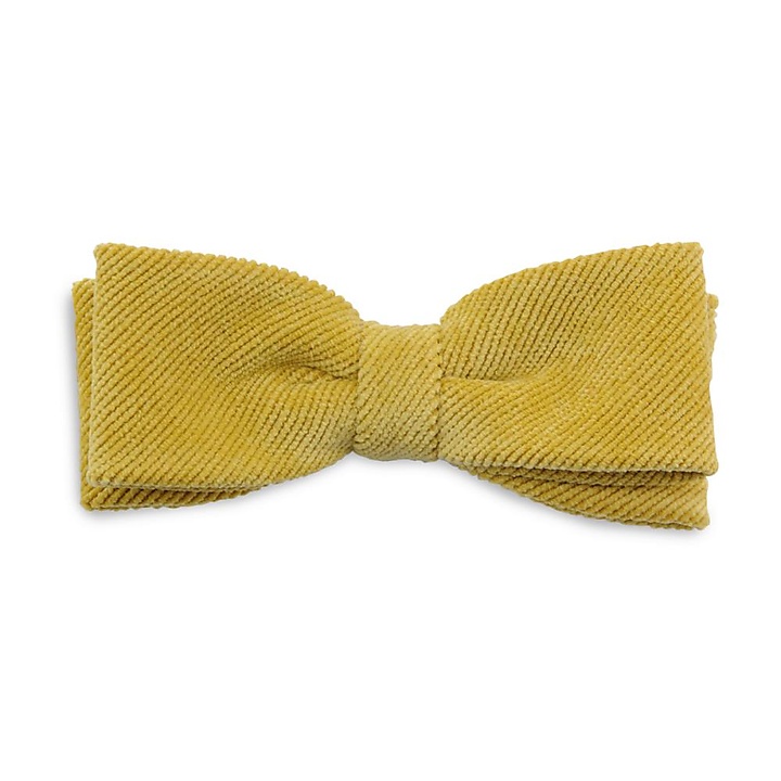 kinderstrik Corduroy mosterd