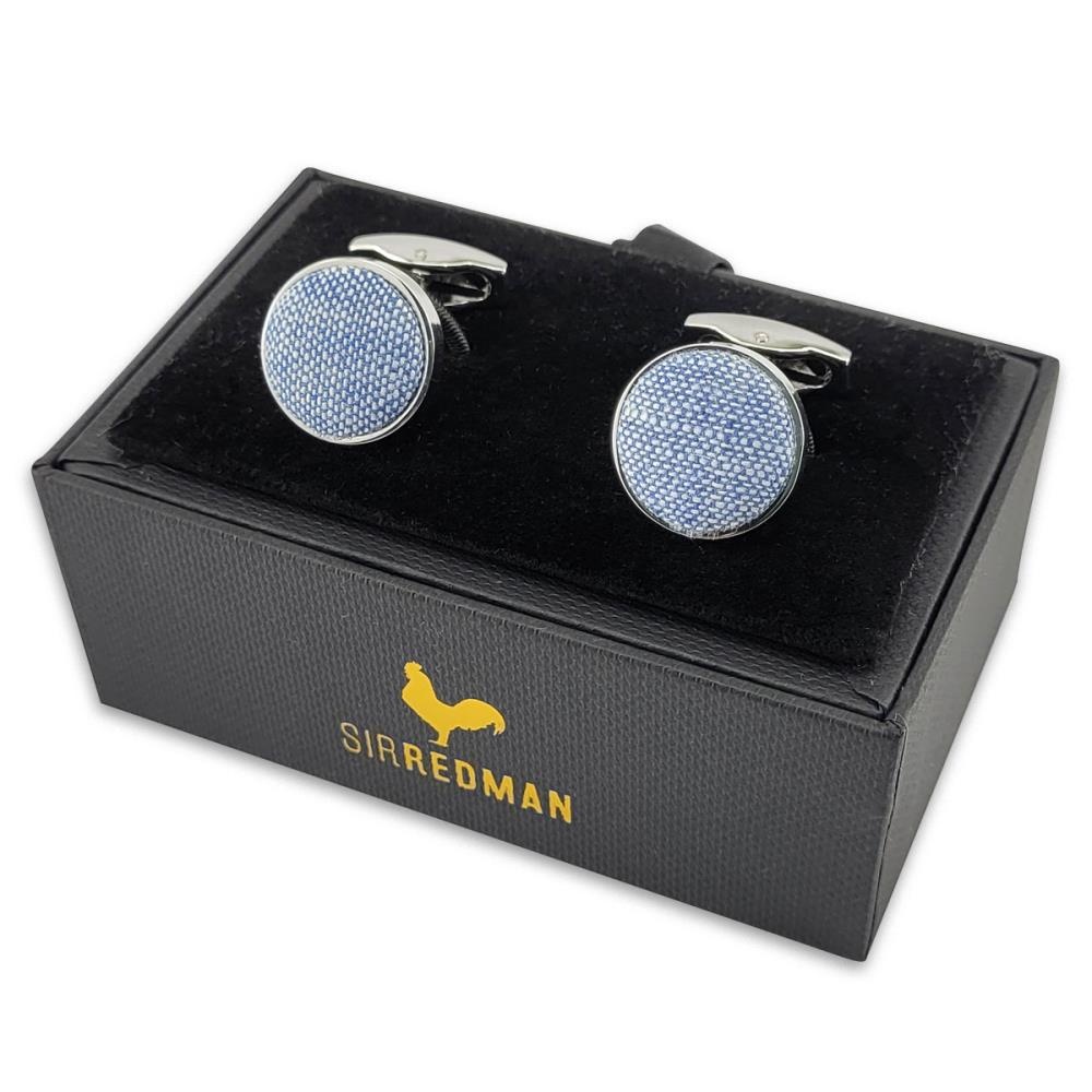 manchetknopen Charming Chambré Blue - 2