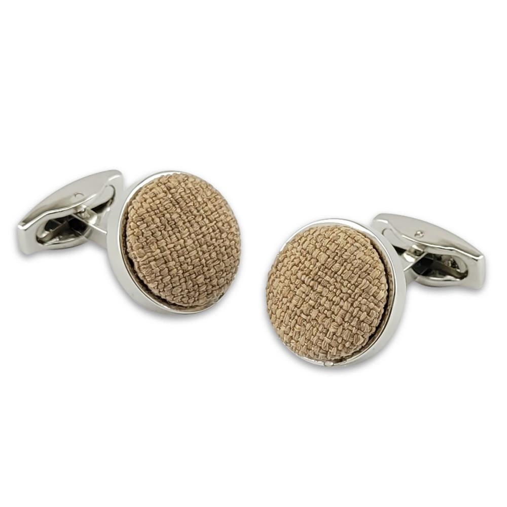 manchetknopen Jardin Chic Taupe - 1