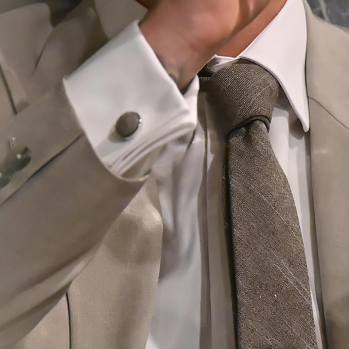 manchetknopen Linen Love Brown