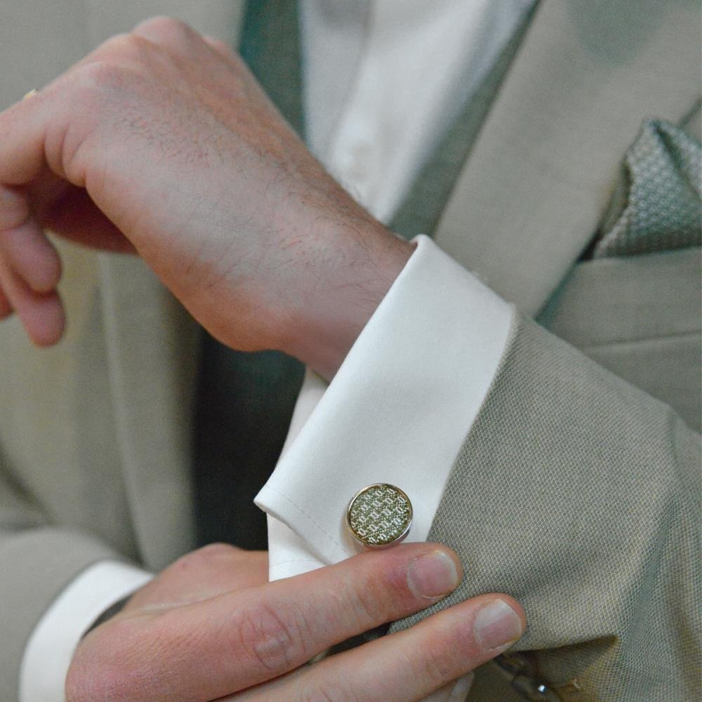 manchetknopen Majestic Mist Pistachio Green - 1