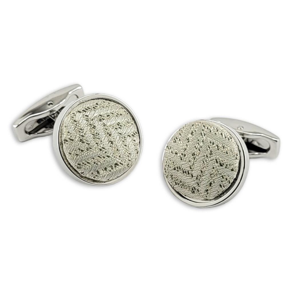 manchetknopen Pearl Herringbone - 1