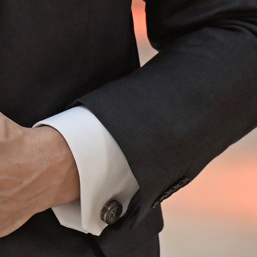 manchetknopen Troy Metal - 1