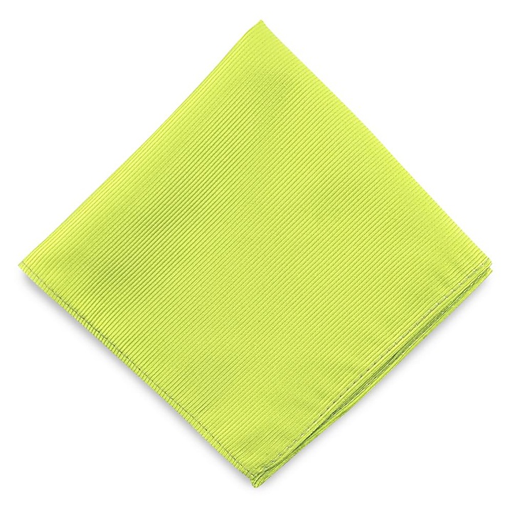 Pochet limegroen repp