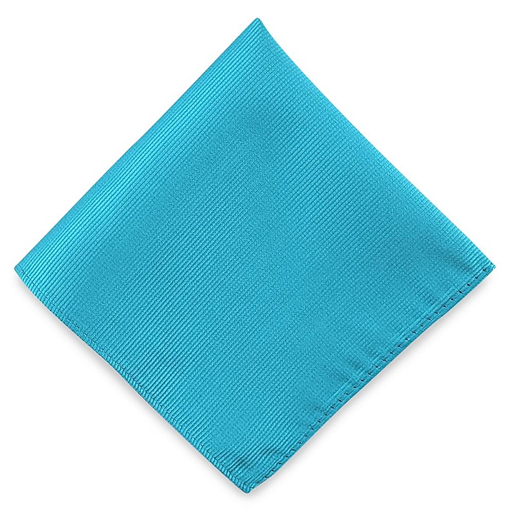 Pochet turquoise repp