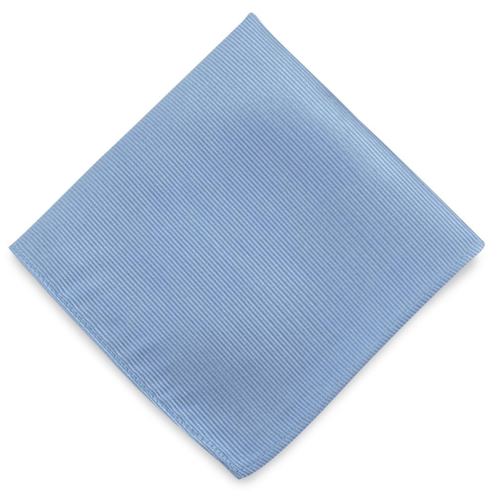 pochet zijde lichtblauw repp - 2