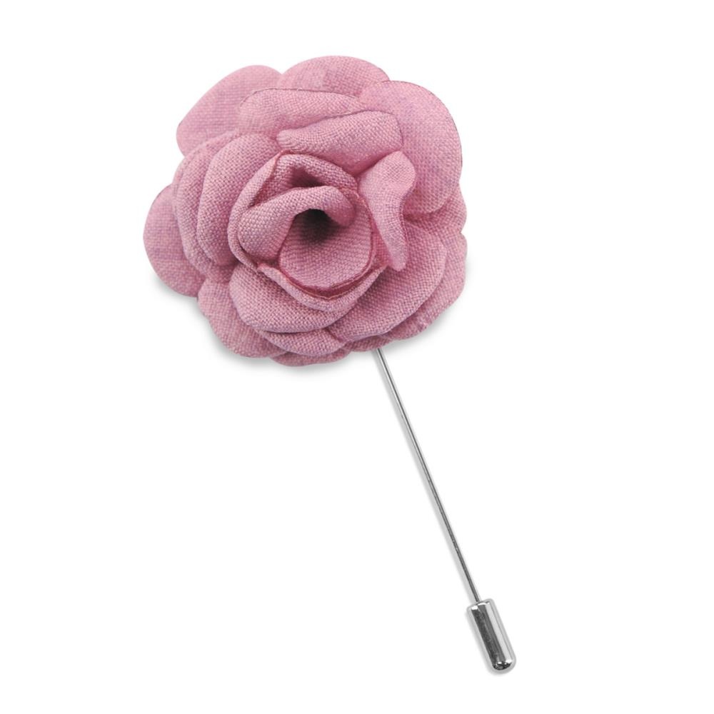 Revers pin Linnen Look mauve - 1