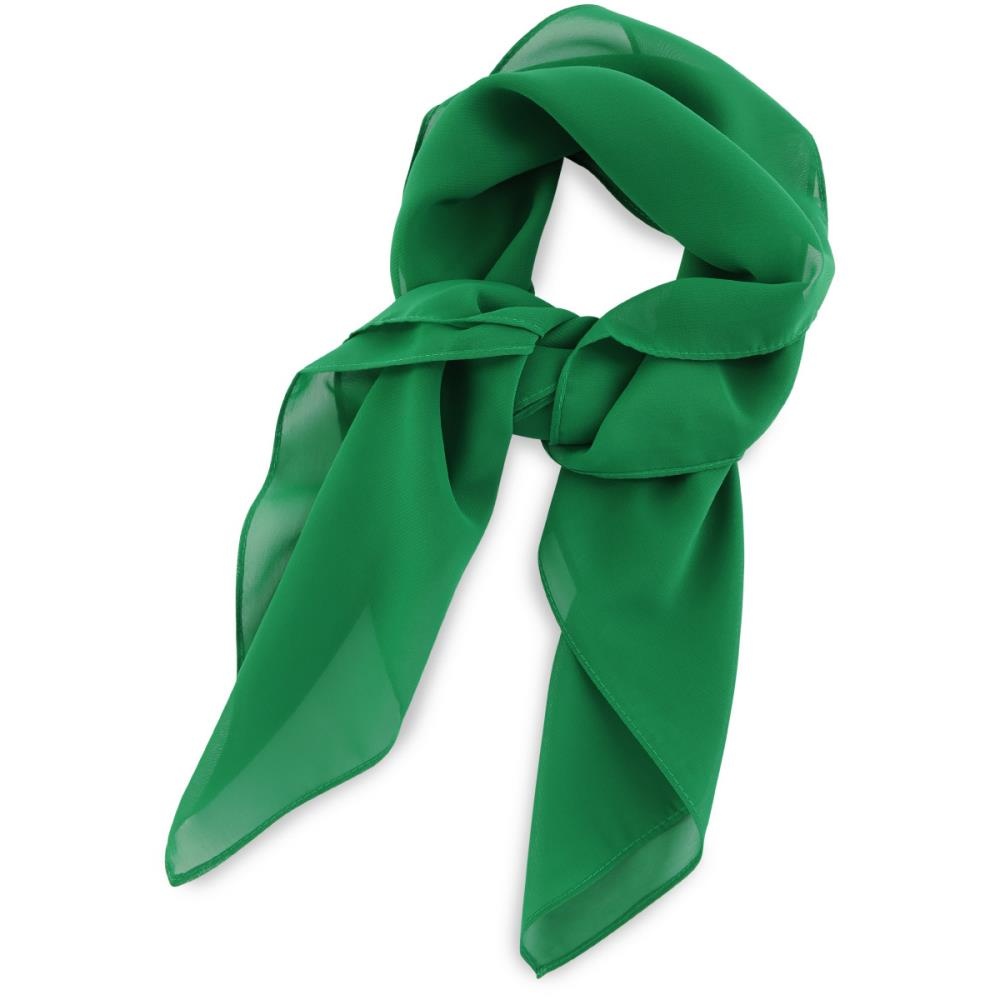 sjaal smaragdgroen vierkant - 1