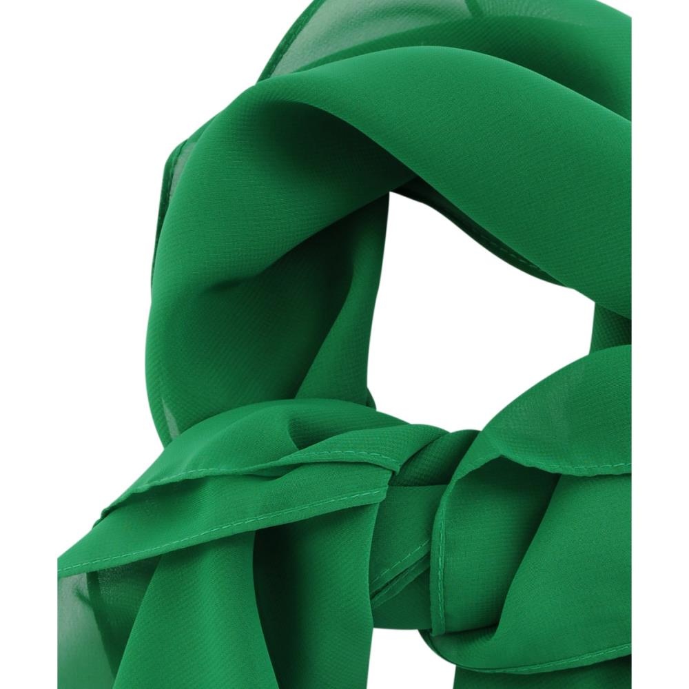 sjaal uni smaragdgroen vierkant - 2