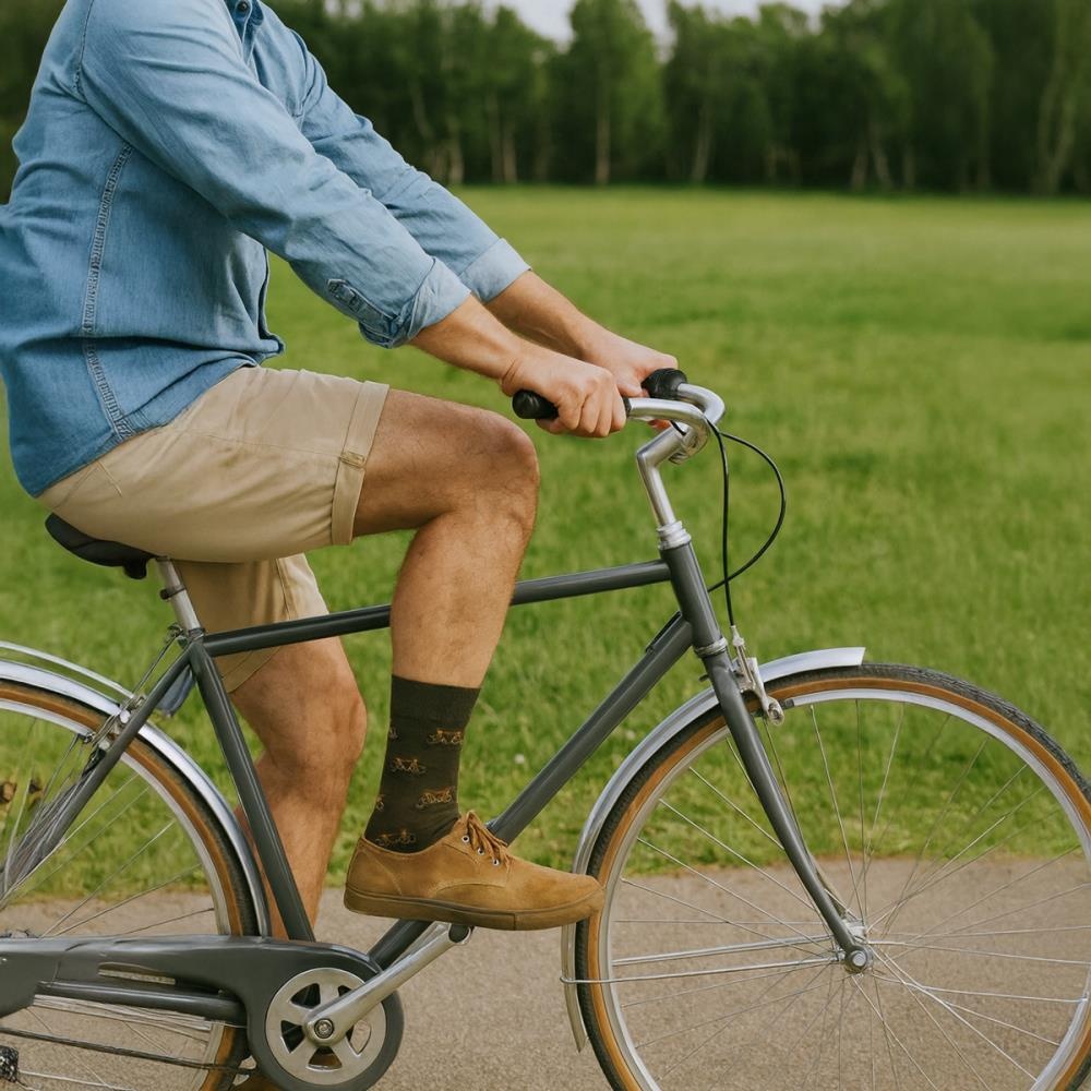 socks Bicycle bruin - 2