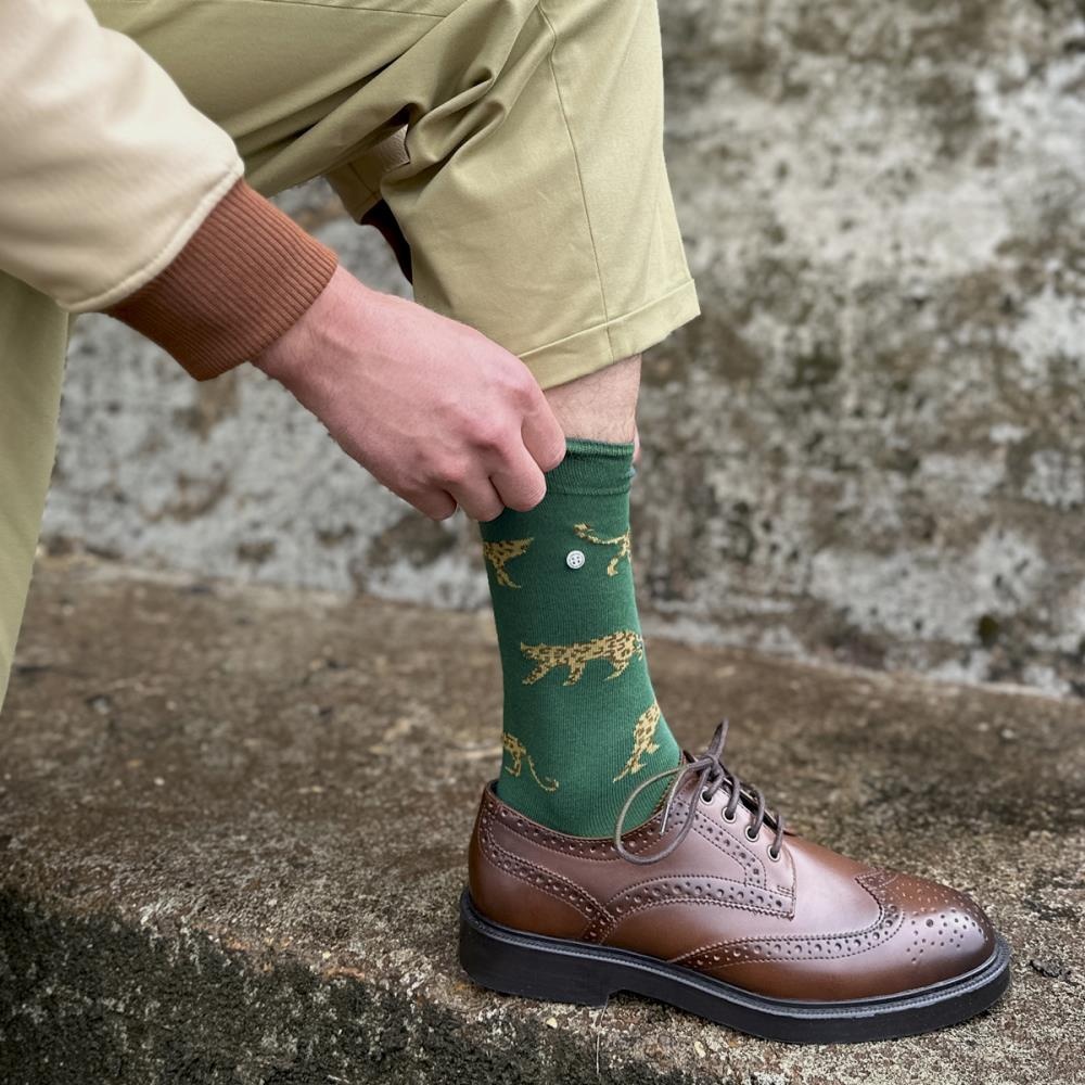 socks Jaguar groen - 1