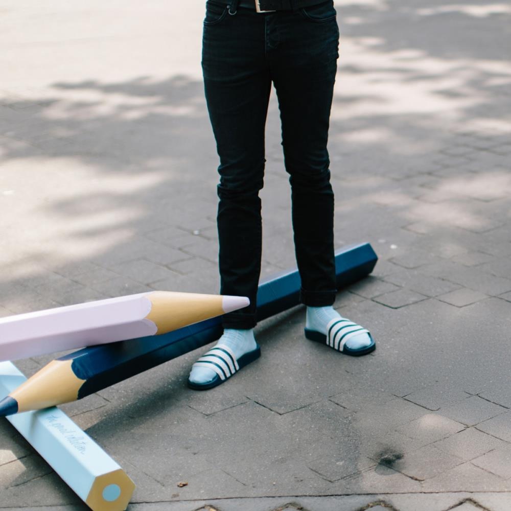 socks Pencil Classic lichtblauw - 2