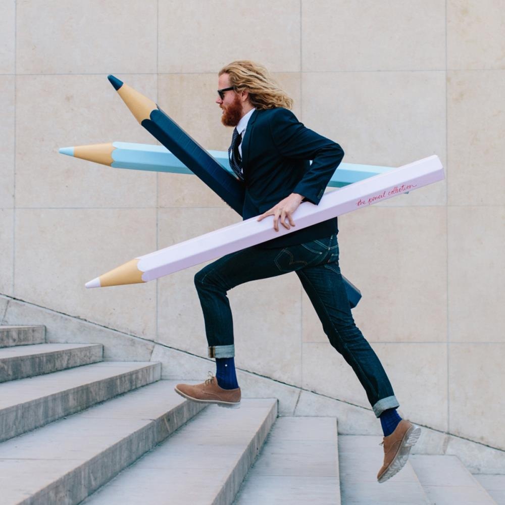 socks Pencil Classic navy - 2