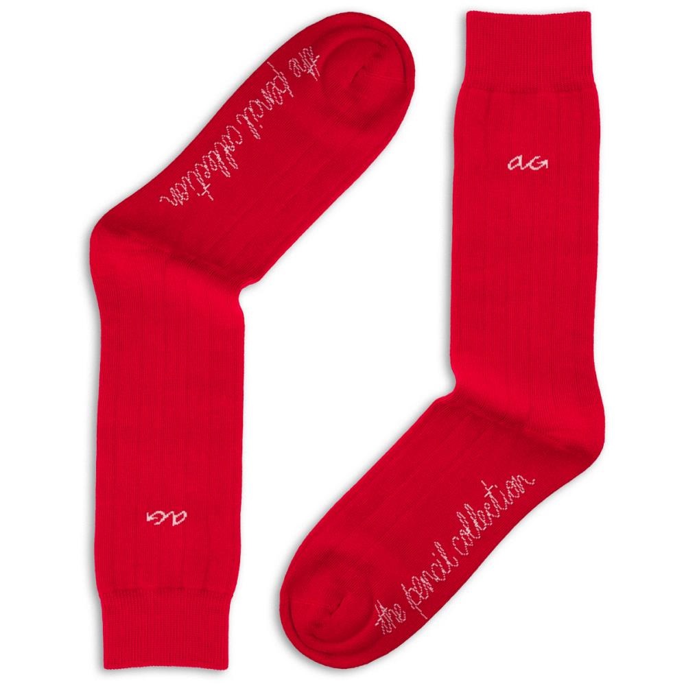 socks Pencil Classic rood - 1
