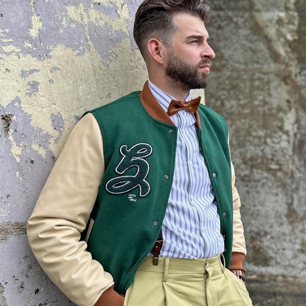 strik cognac nerf leder - 1