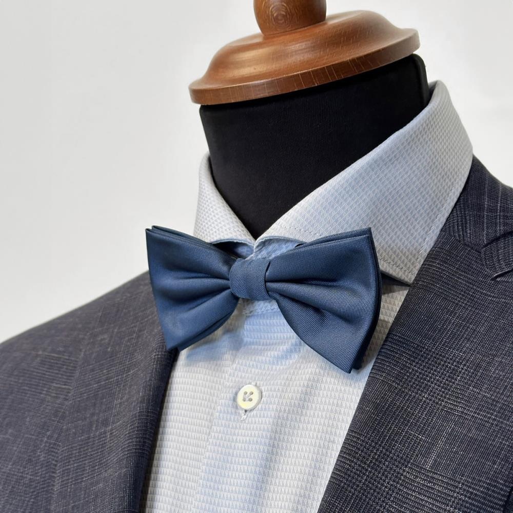 Strik denim blauw - 2