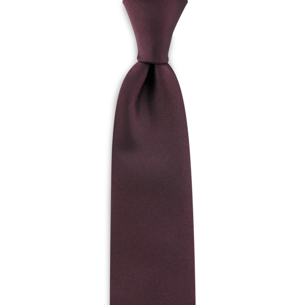 stropdas aubergine smal - 1