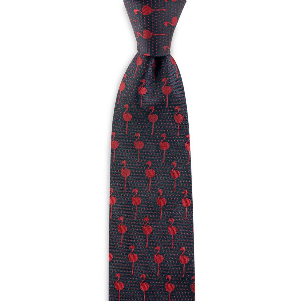 Stropdas Dressed - Flamingo - 1