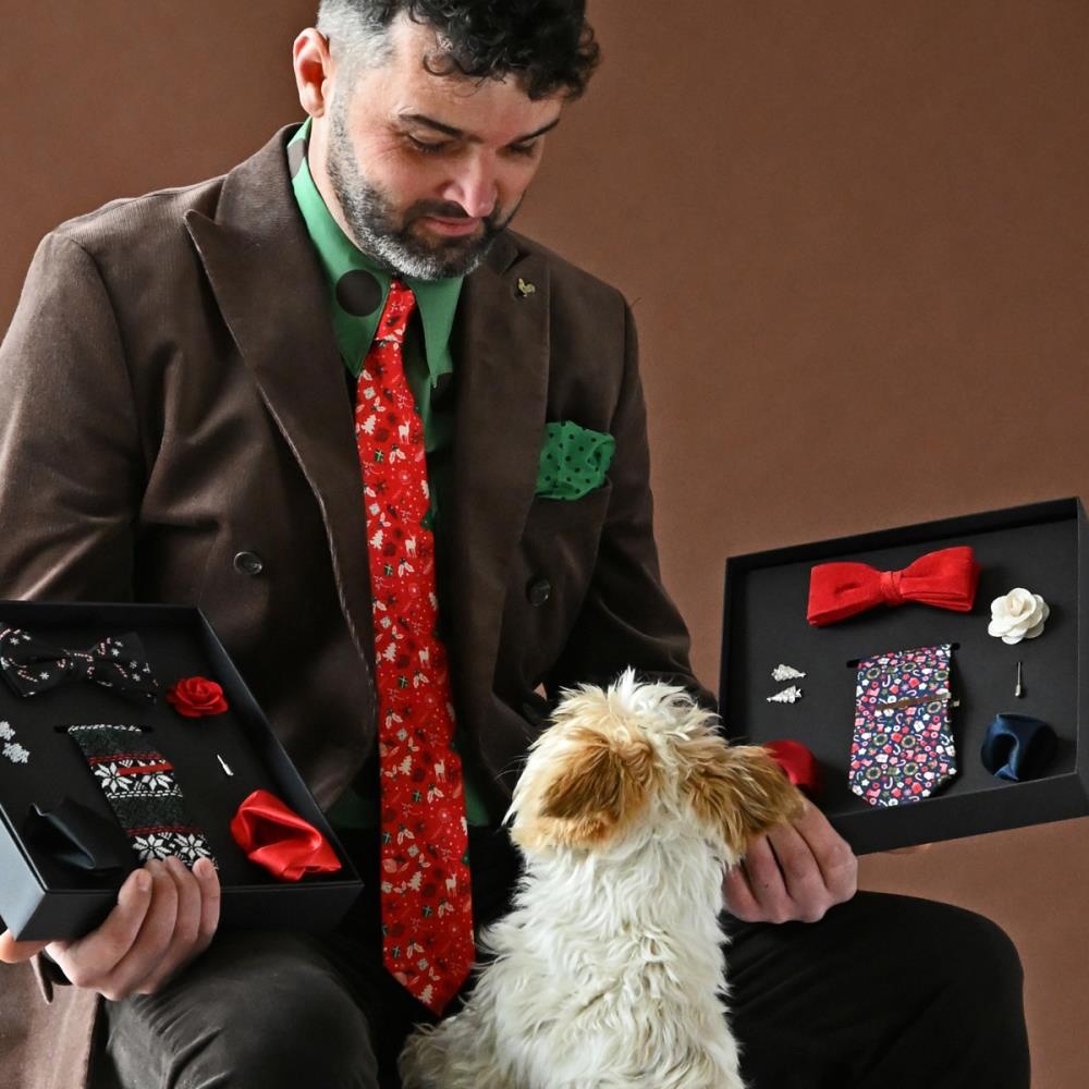 Stropdas It's Christmas Time - 4