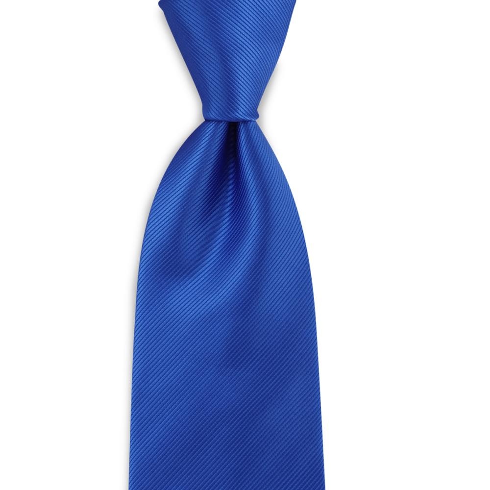 stropdas kobaltblauw repp - 1