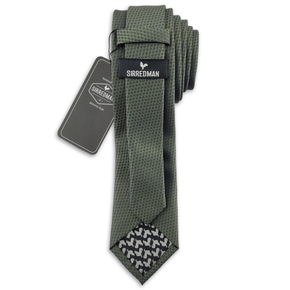 stropdas Majestic Mist Dark Green - 3