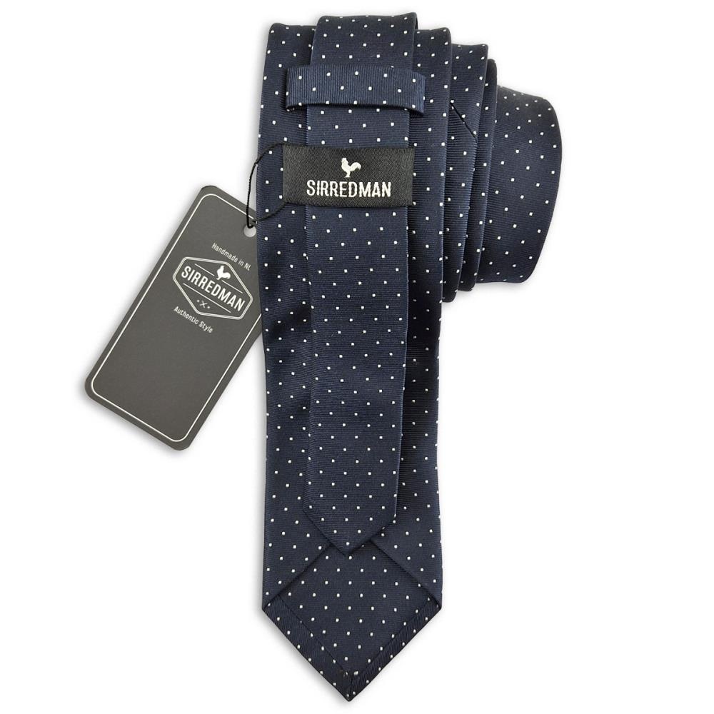 stropdas Mayfair Dots Navy - 2