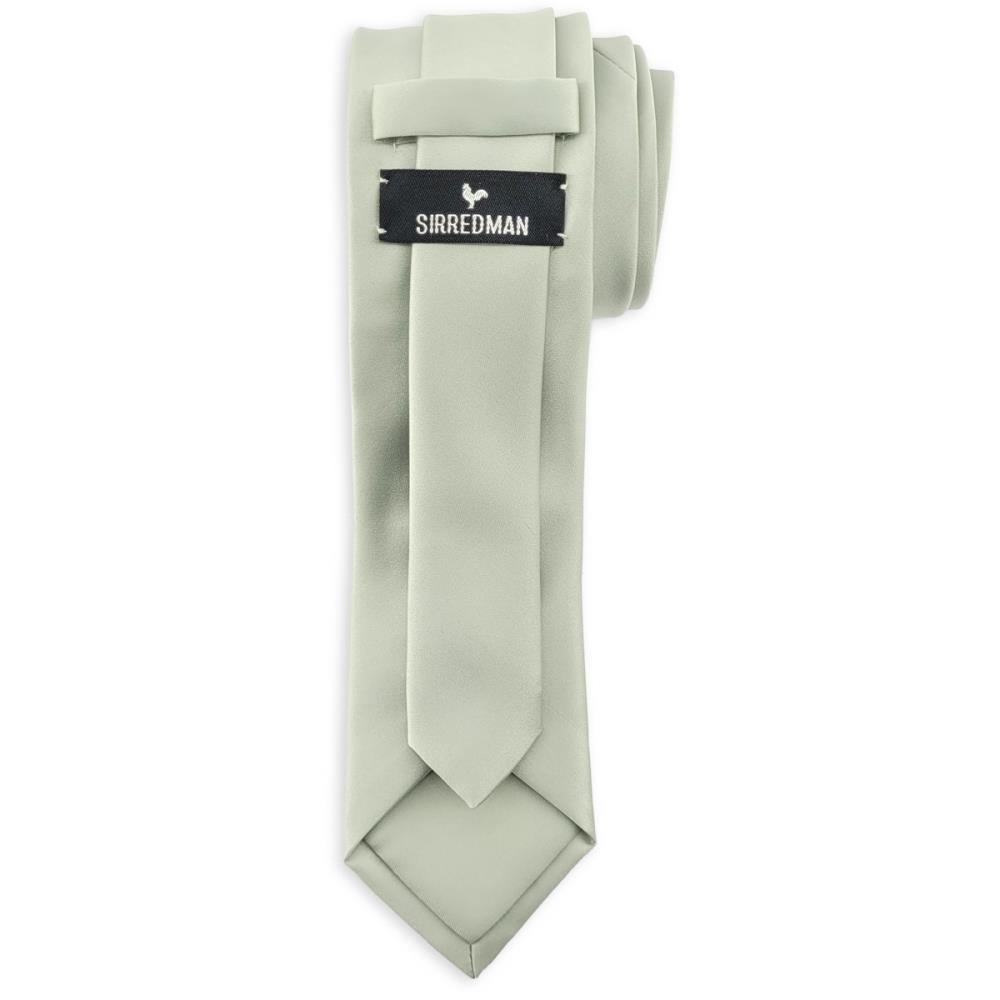 stropdas Satin Grace Sage - 2