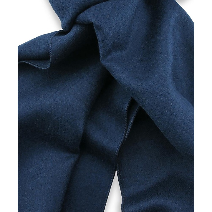 unisex sjaal uni viscose marineblauw langwerpig
